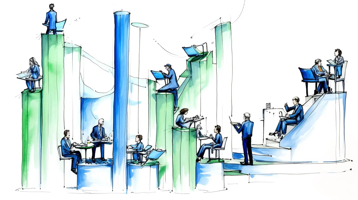 A drawing representing the concept of Top Fast-Growing Jobs for Instructional Designers and Learning Professionals