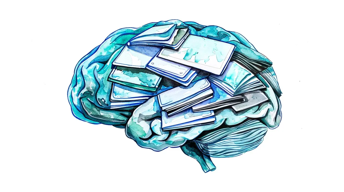 Diagram illustrating cognitive learning theory principles including information processing and schema formation