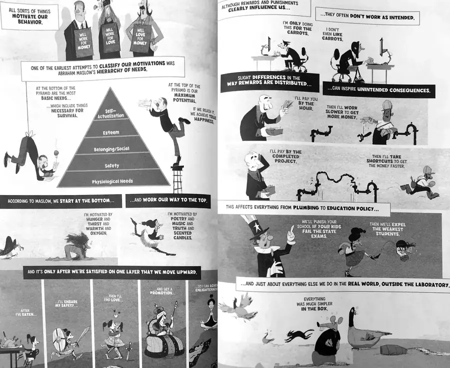 Psychology the comic book introduction - Grady Klein and Danny Oppenheimer
