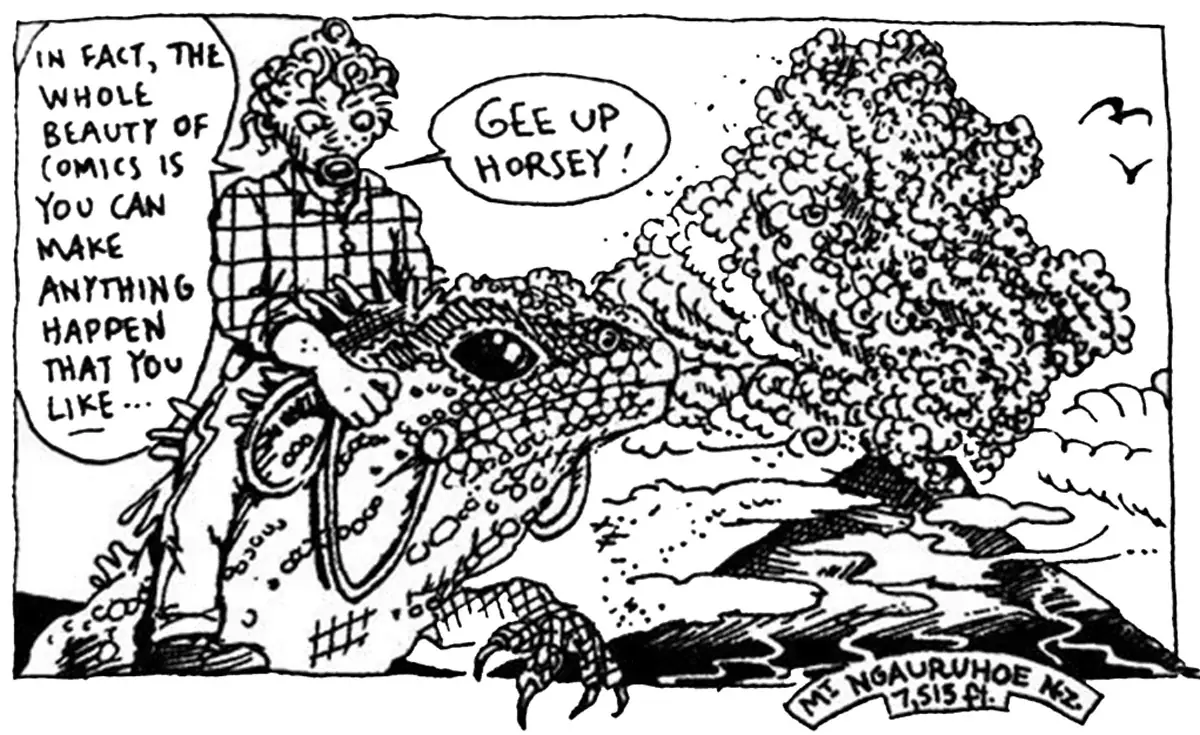 Dylan Horrocks - The truth about comics, emphasizing creative freedom