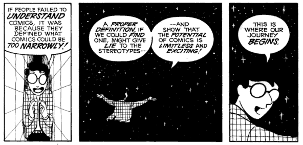 Scott McCloud - Understanding Comics, sequential art example 3
