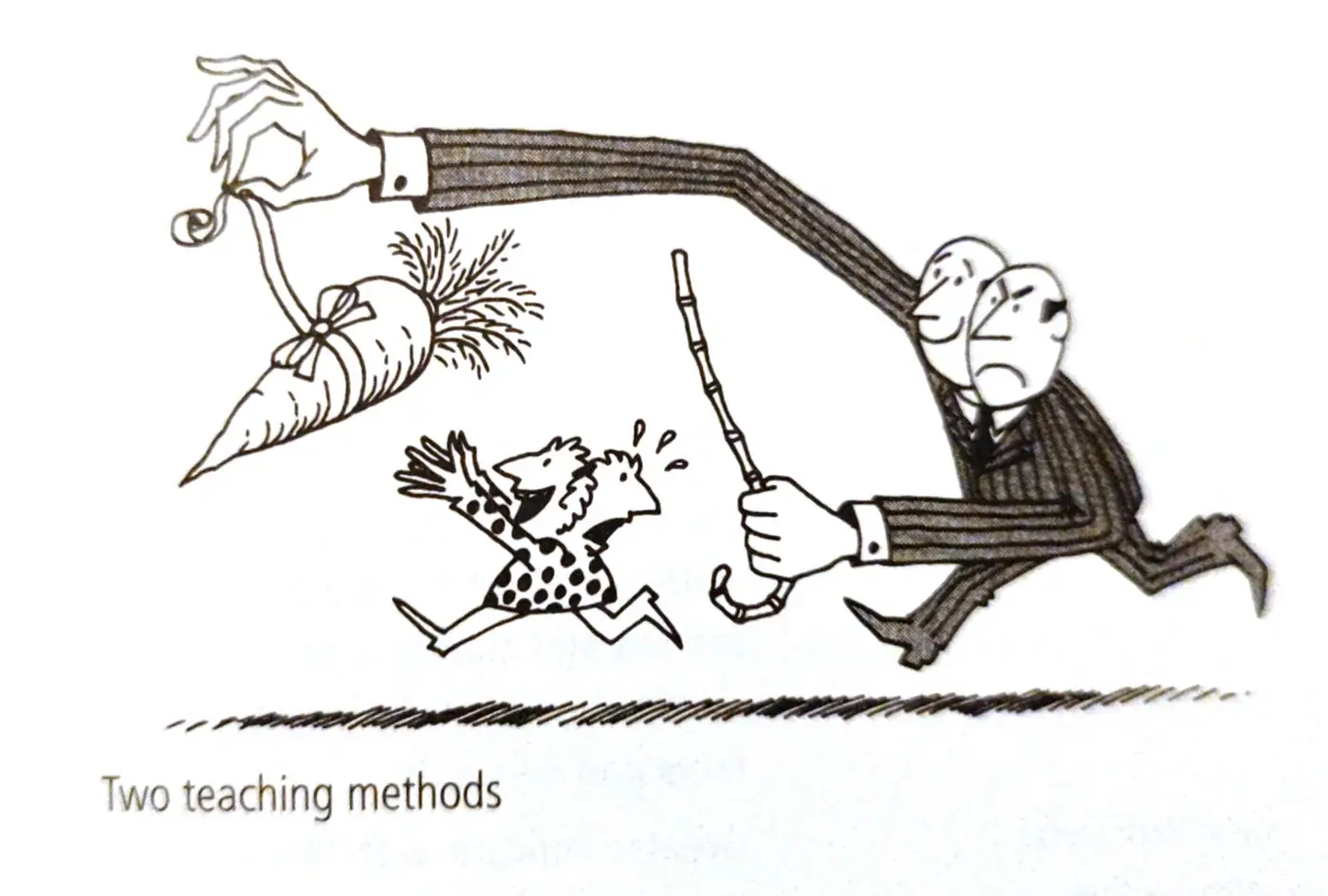 Two teaching methods illustrated in comics - Psychology for Teaching