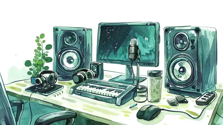 Audio elements in eLearning including voiceover, sound design and accessibility for online learning
